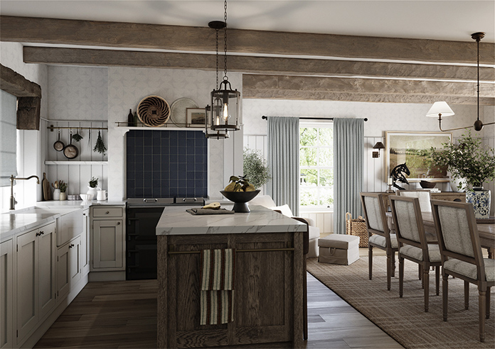 Soft Chevron, Urban Grey - Made to Measure Curtains - Image 7